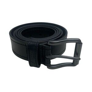 Dickies Genuine Leather Belt Men's Size 50-52 Black Model 17GD020030 Casual